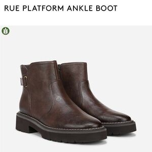 Naturalizer Rue Platform Ankle Boot - Brown